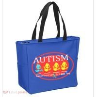 Autism Being Different Can Be A Good Thing Ducks Tote Bag thumb 2