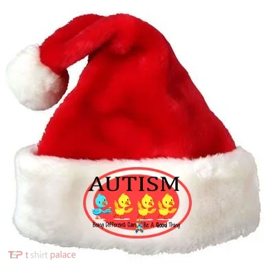 Autism Being Different Can Be A Good Thing Ducks Santa Hat