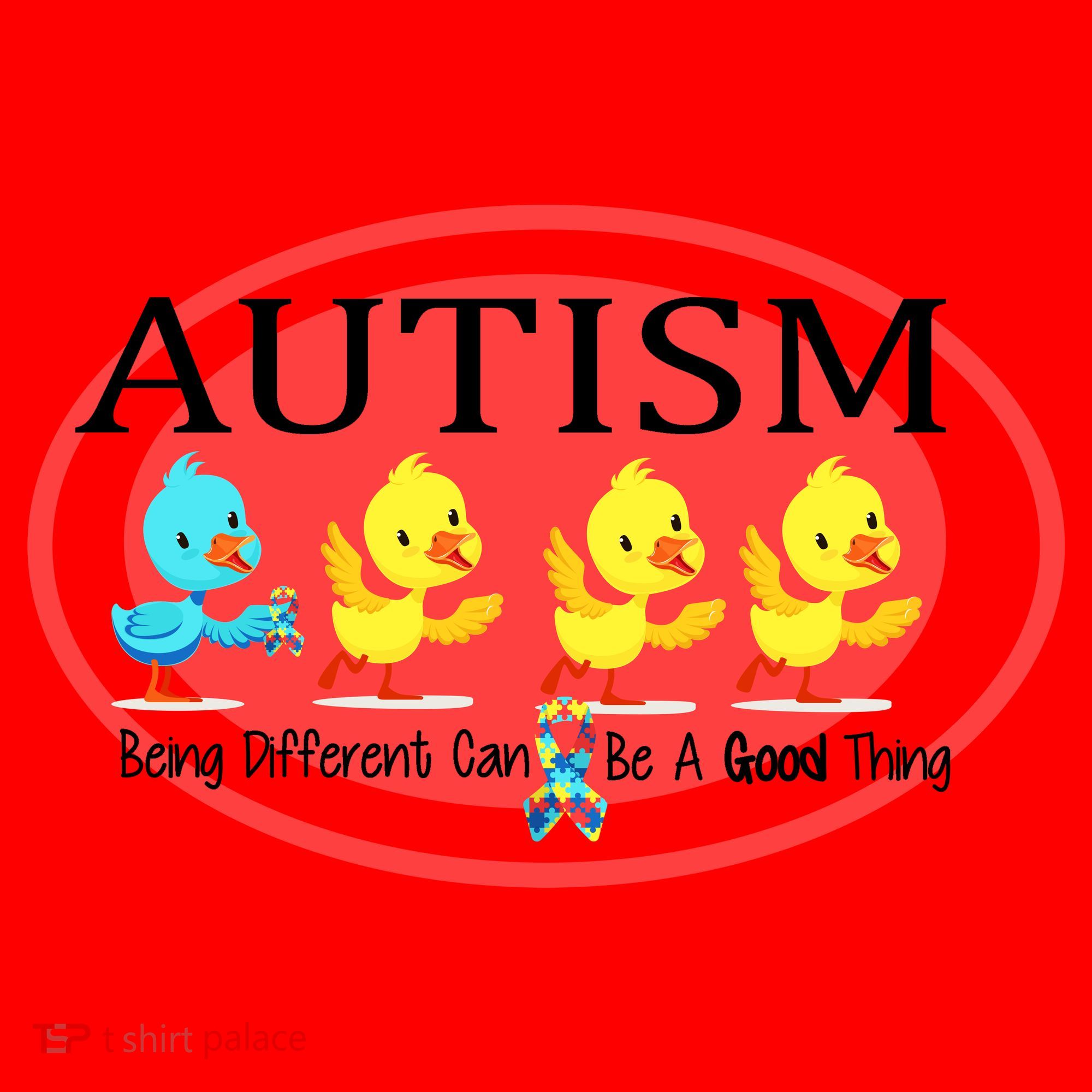 Autism Being Different Can Be A Good Thing Ducks Santa Hat
