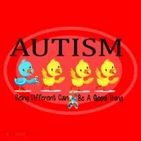 Autism Being Different Can Be A Good Thing Ducks Santa Hat thumb 1