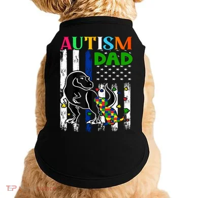 Autism Dad Doggie Tank