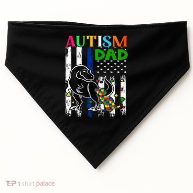 Autism Dad USA-Made Doggie Bandana