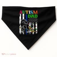 Autism Dad USA-Made Doggie Bandana thumb 0