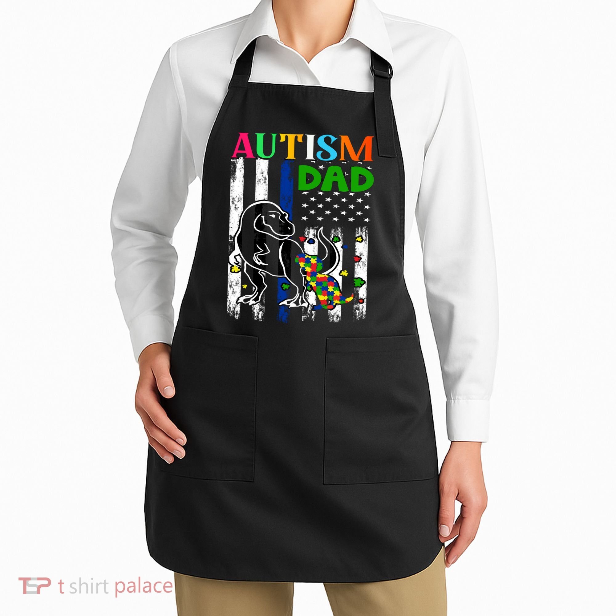 Autism Dad Apron
