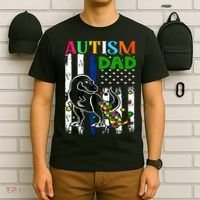 Autism Dad T-Shirt thumb 6