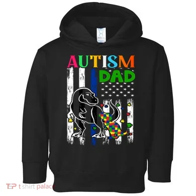 Autism Dad Toddler Hoodie