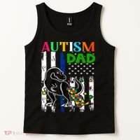 Autism Dad Tank Top thumb 2
