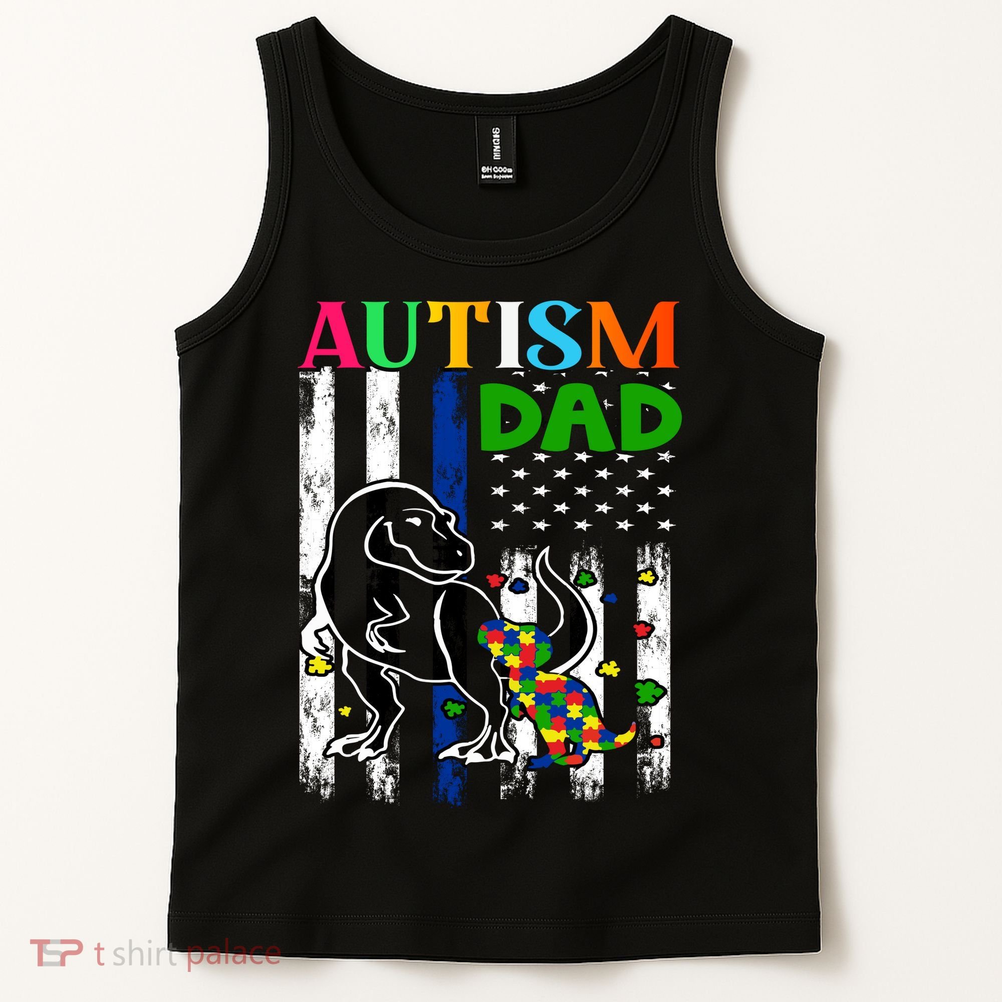 Autism Dad Tank Top