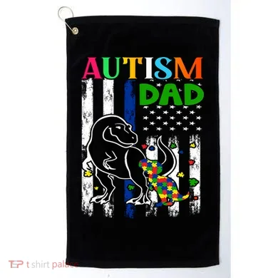 Autism Dad Golf Towel