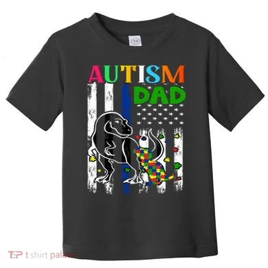 Autism Dad Toddler T-Shirt
