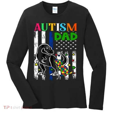 Autism Dad Women's Long Sleeve Shirt