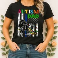 Autism Dad Women's T-Shirt thumb 2