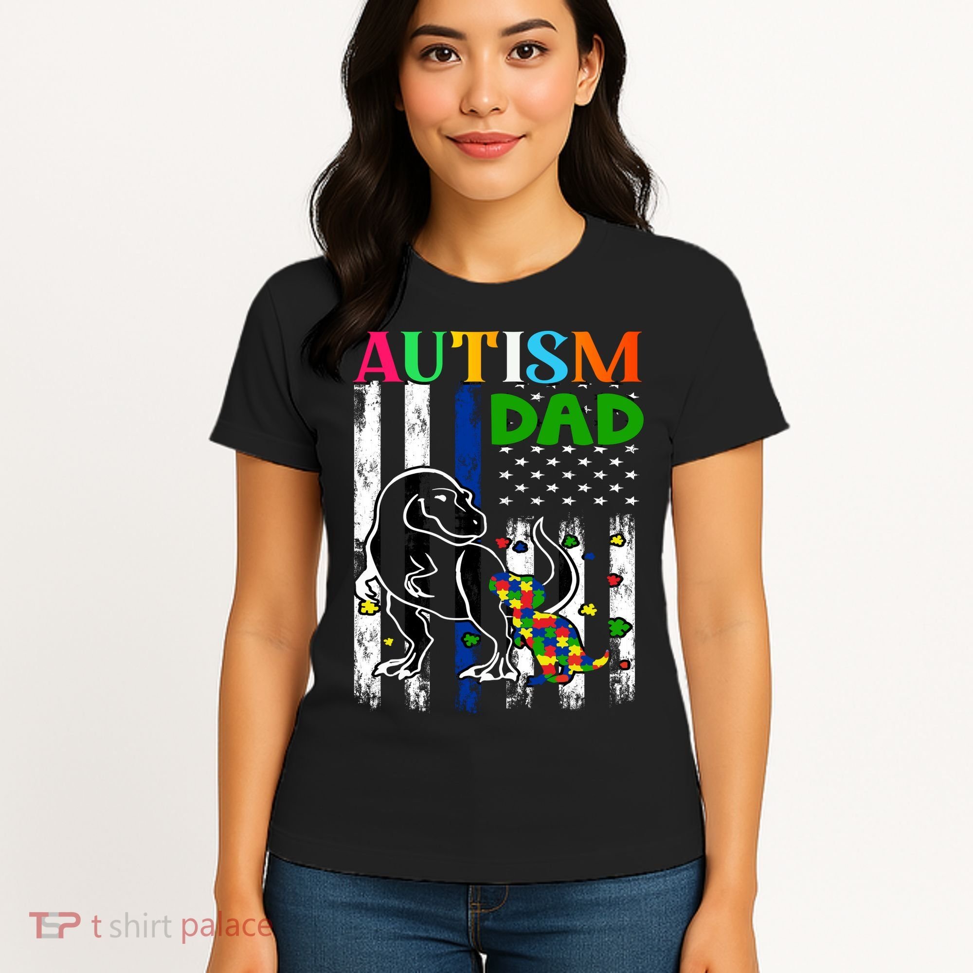 Autism Dad Women's T-Shirt