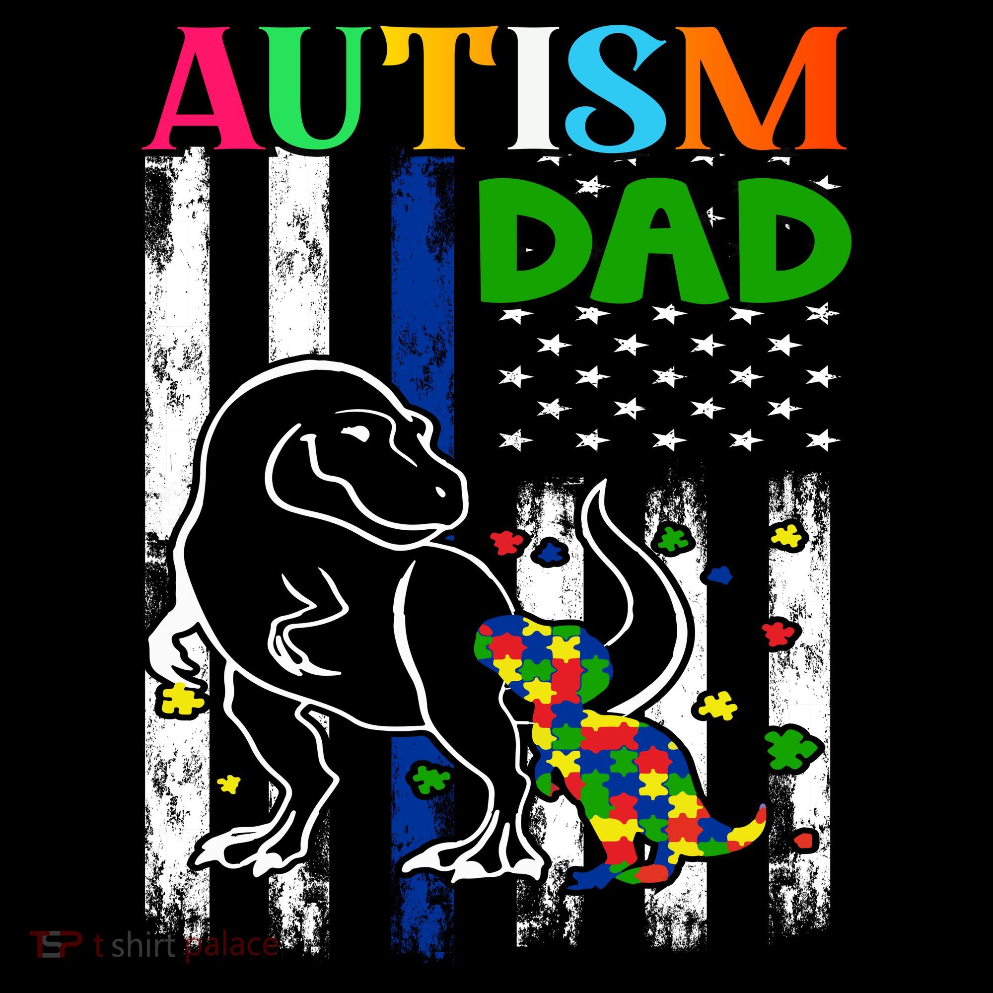Autism Dad Women's T-Shirt