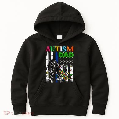 Autism Dad Kids Hoodie