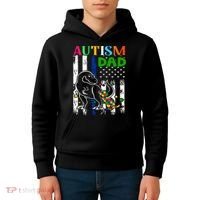 Autism Dad Kids Hoodie thumb 4
