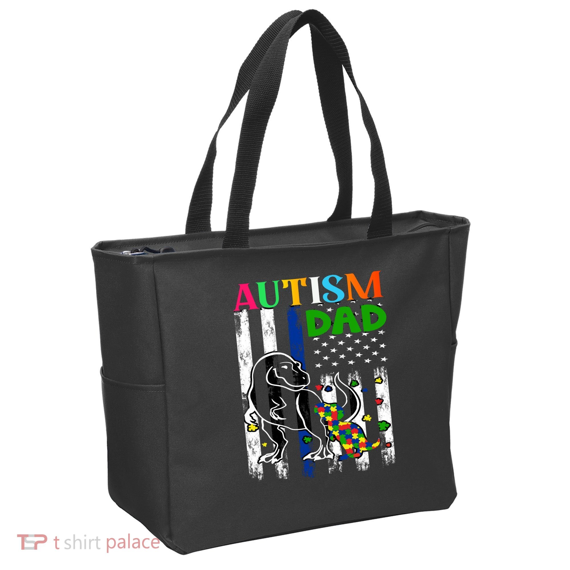 Autism Dad Tote Bag