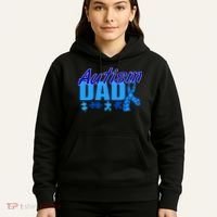 Autism Dad Awareness Ribbon Hoodie thumb 5
