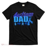 Autism Dad Awareness Ribbon T-Shirt thumb 0