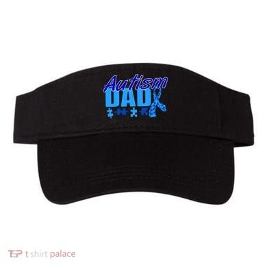 Autism Dad Awareness Ribbon Visor