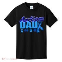 Autism Dad Awareness Ribbon Kids T-Shirt thumb 0
