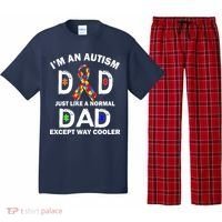 Autism Dad Just Like A Normal Dad But Way Cooler Pajama Set thumb 0