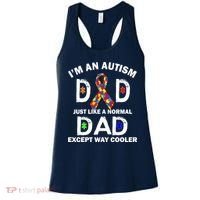 Autism Dad Just Like A Normal Dad But Way Cooler Women's Tank Top thumb 0