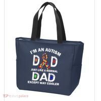 Autism Dad Just Like A Normal Dad But Way Cooler Tote Bag thumb 3