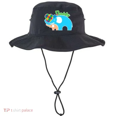Autism Daddy Cute Elephant Bucket Hat