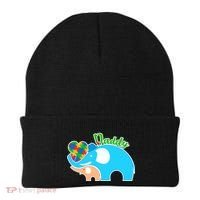 Autism Daddy Cute Elephant Beanie thumb 0