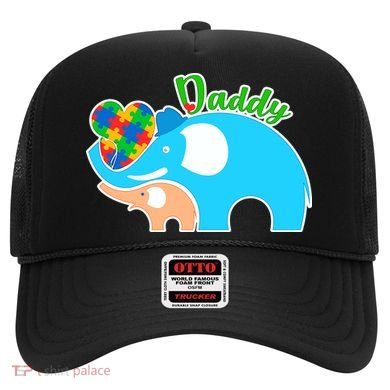 Autism Daddy Cute Elephant Hat