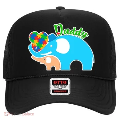 Autism Daddy Cute Elephant Hat