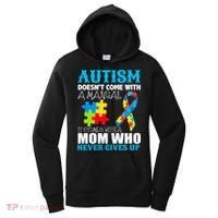 Autism Doesn't Come With A Manual Women's Hoodie thumb 0