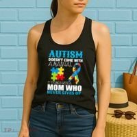 Autism Doesn't Come With A Manual Women's Tank Top thumb 2