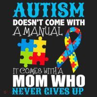 Autism Doesn't Come With A Manual Hat thumb 2