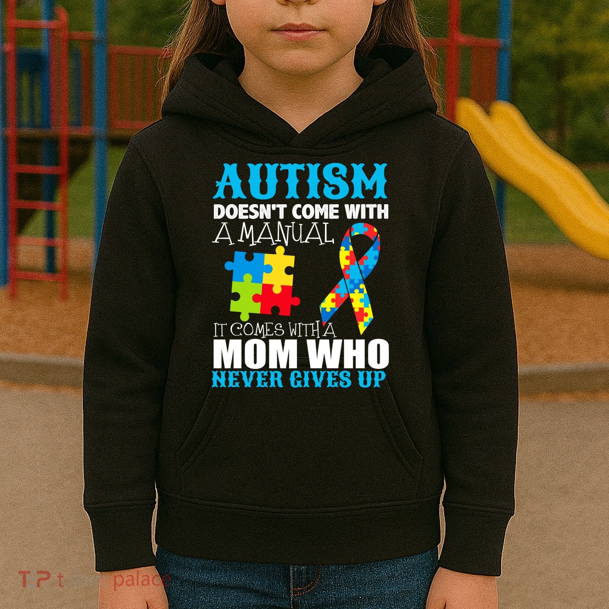 Autism Doesn't Come With A Manual Kids Hoodie