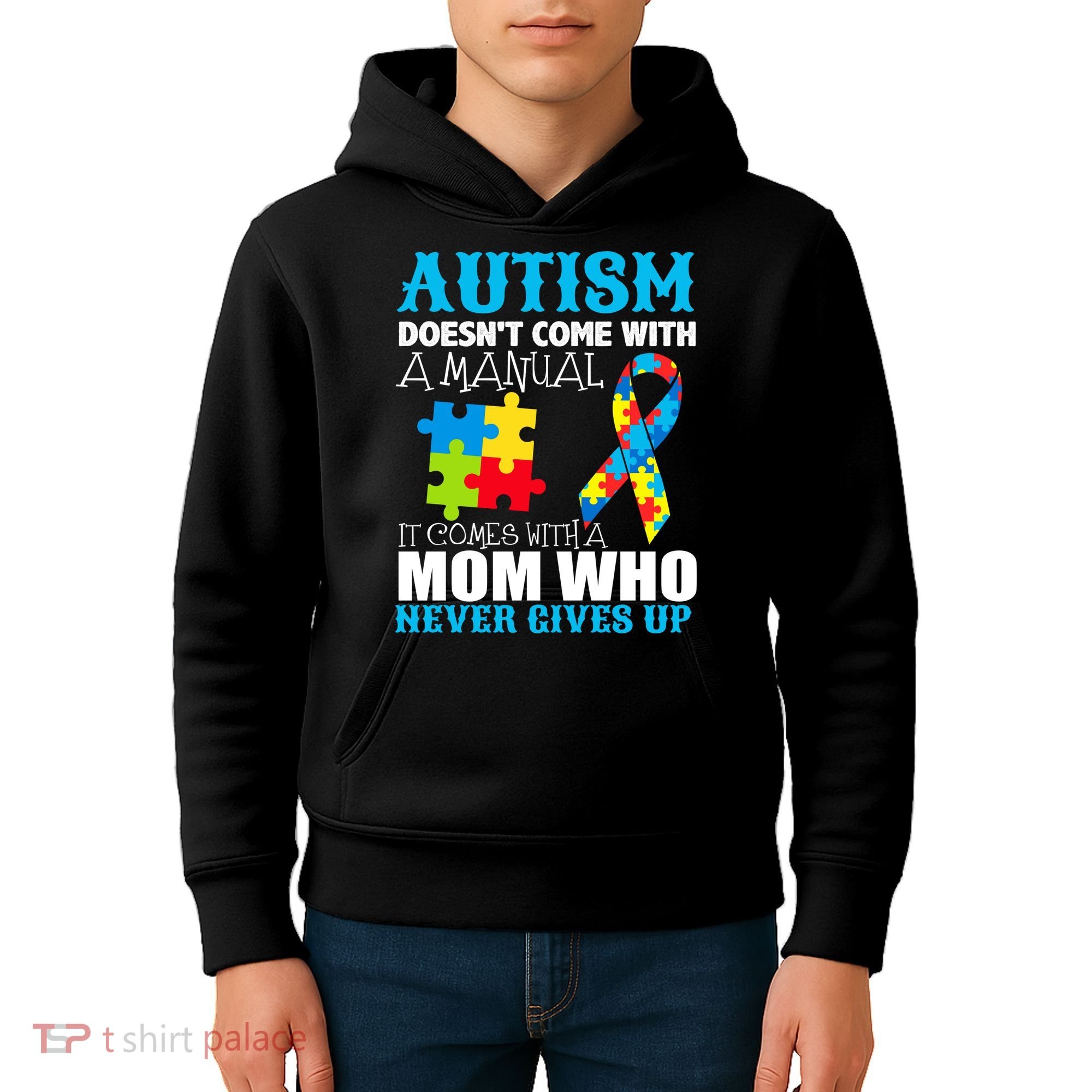Autism Doesn't Come With A Manual Kids Hoodie
