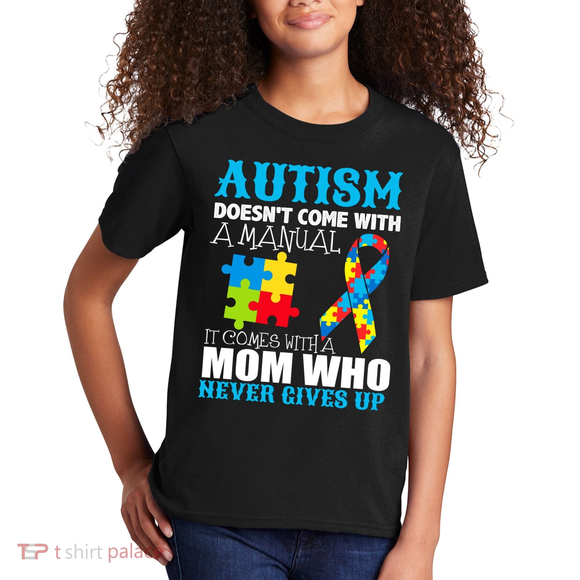 Autism Doesn't Come With A Manual Kids T-Shirt