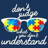 Autism Don't Judge What You Don't Understand Baby Bodysuit thumb 2