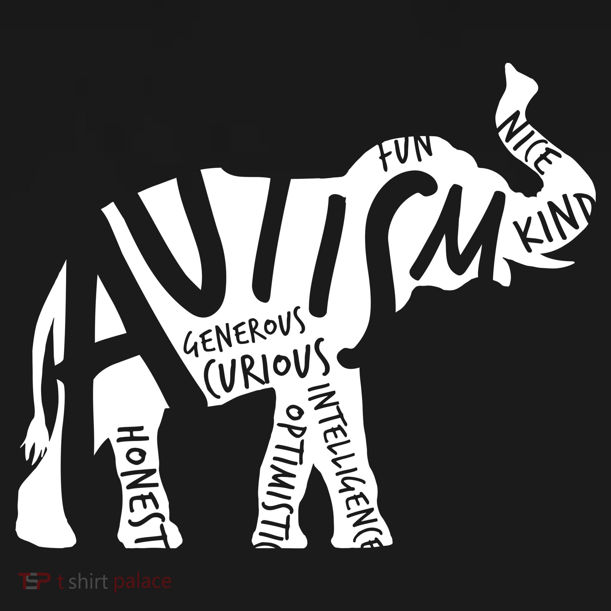 Autism Elephant Kind Words Backpack