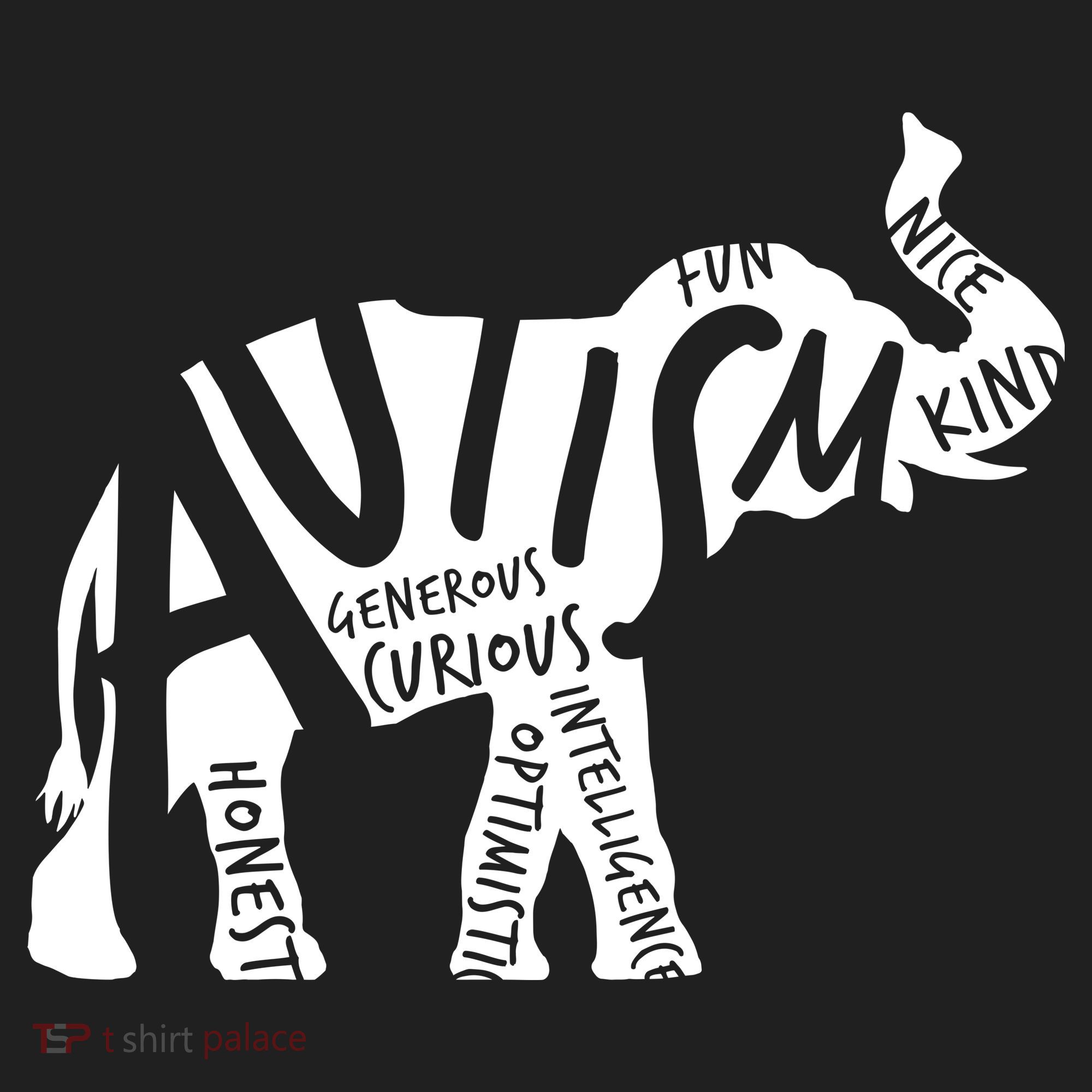Autism Elephant Kind Words Tumbler