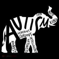 Autism Elephant Kind Words Ornament thumb 1