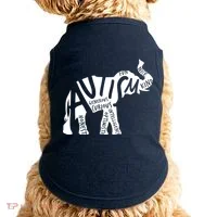 Autism Elephant Kind Words Doggie Tank thumb 0