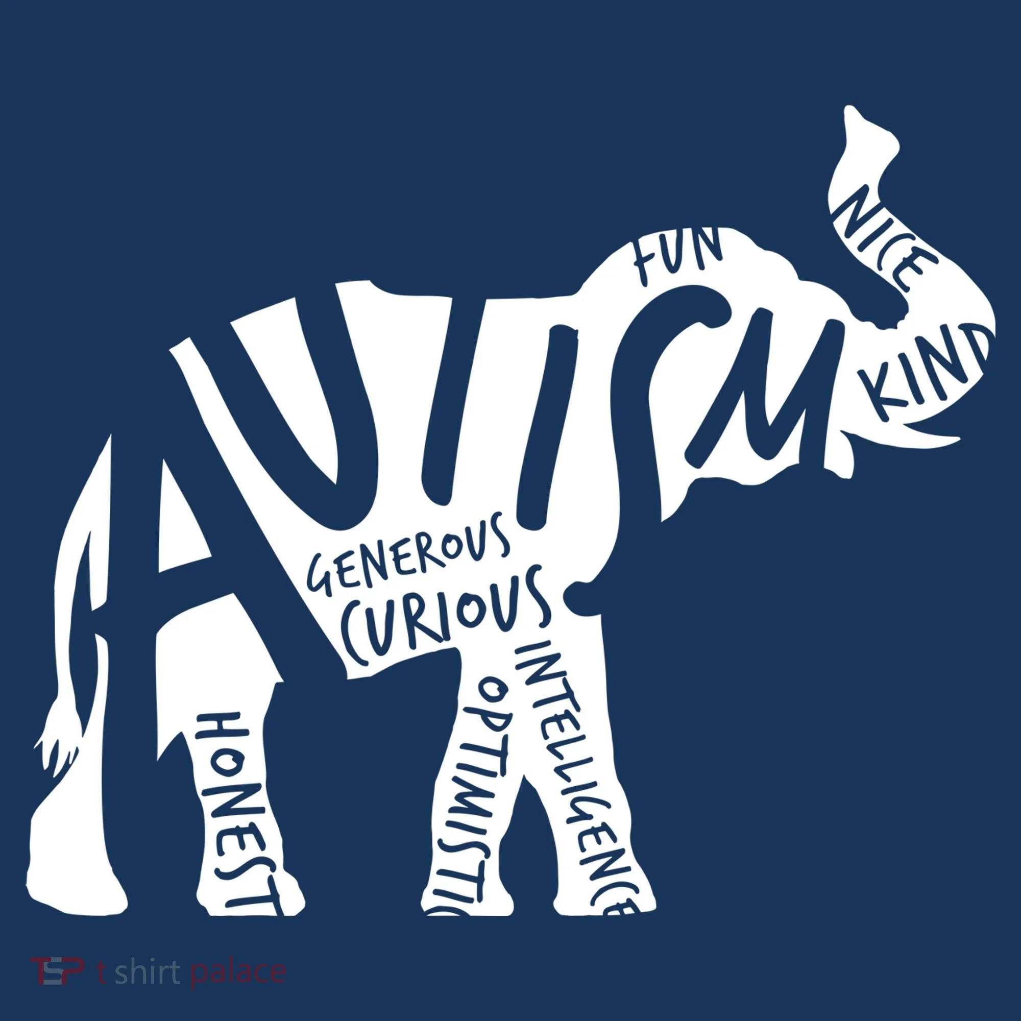 Autism Elephant Kind Words Doggie Tank