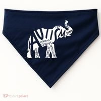 Autism Elephant Kind Words USA-Made Doggie Bandana thumb 0