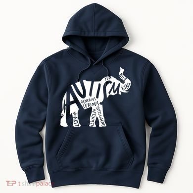 Autism Elephant Kind Words Hoodie