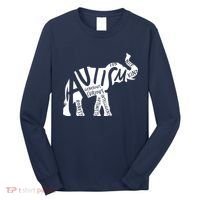 Autism Elephant Kind Words Long Sleeve Shirt thumb 0