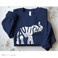 Autism Elephant Kind Words Sweatshirt thumb 2