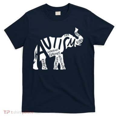 Autism Elephant Kind Words T-Shirt