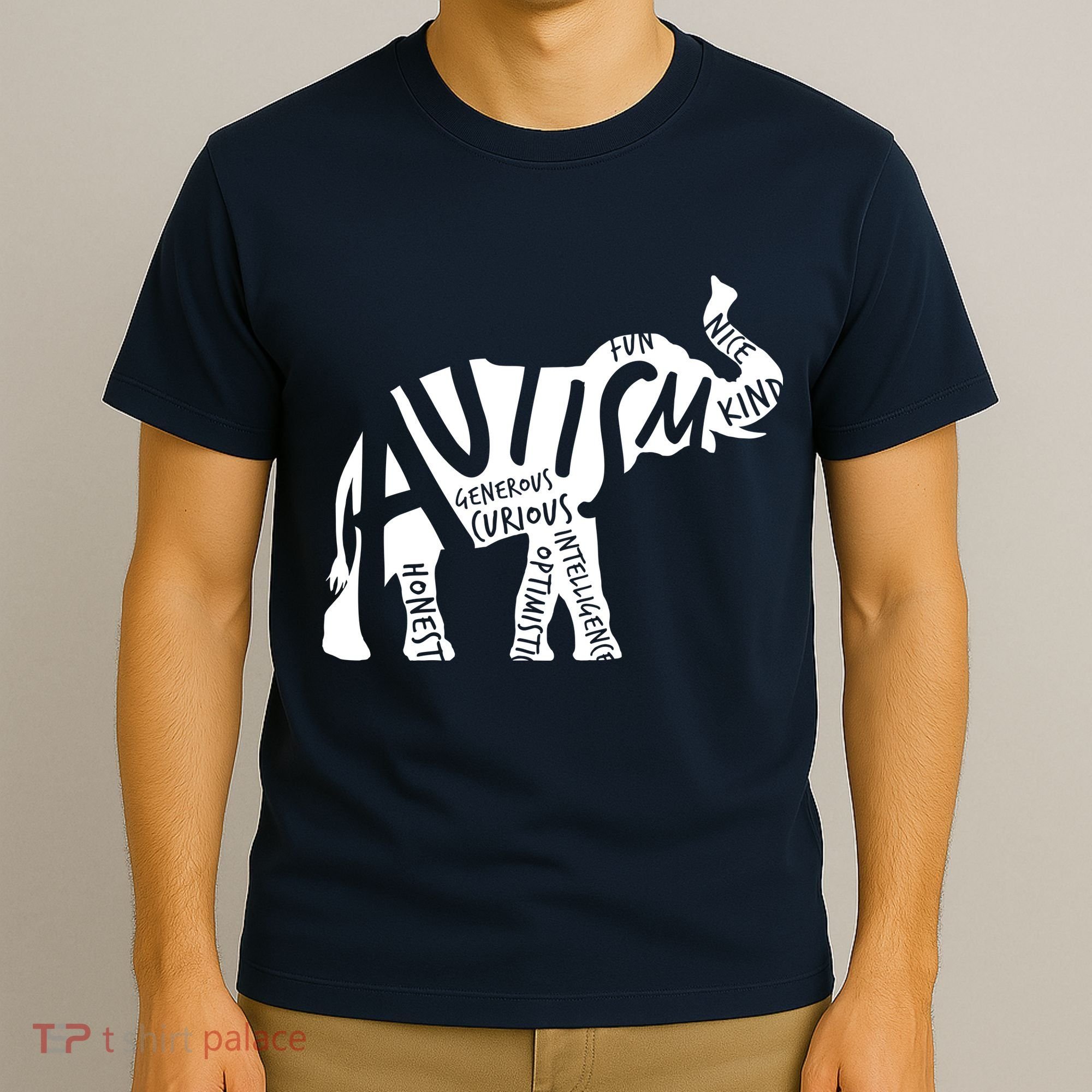Autism Elephant Kind Words T-Shirt